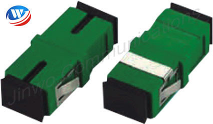 Зеленый симплексный переходник LC UPC волокна одиночного режима к SC APC
