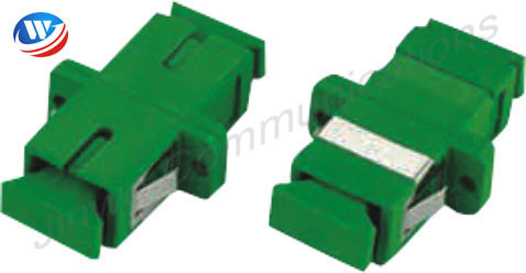 SC соединителей переходников оптического волокна PVC к зеленому цвету LC однорежимному симплексному