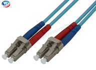 CATV LC к прыгунам волокна OM3 кабеля 50/125 заплаты волокна одиночного режима LC двухшпиндельным